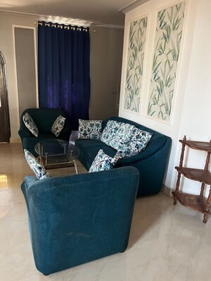 Living Room in 4 BHK Villa at Sangolda – for Rent