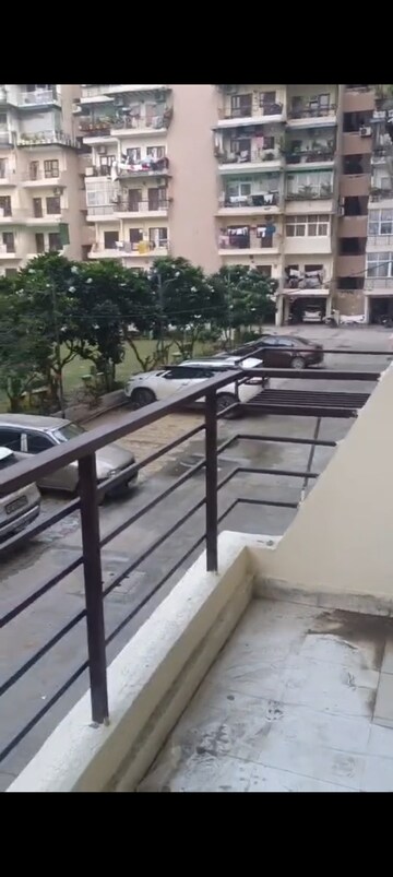 Balcony in 2 BHK Apartment at Sangwan Heights, Raj Nagar Extension – for Rent
