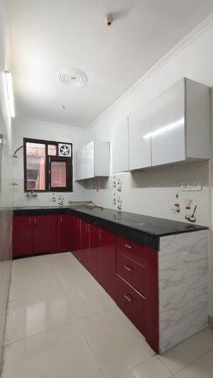 Kitchen in 2 BHK Builder Floor at Palm Residency Chhatarpur, Chattarpur – for Rent