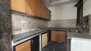 Kitchen in 3 BHK Builder Floor at Palm Residency Chhatarpur, Chattarpur – for Rent