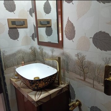 Bathroom in 2 BHK Apartment at Runwal Garden City, Balkum Pada – for Rent