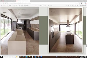 Kitchen in 5 BHK Villa at Siridao – for Sale