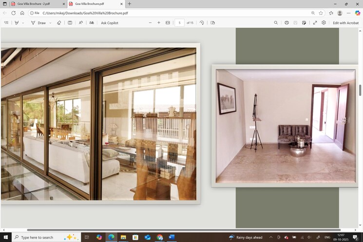 Living Room, siridao 5 Bedroom 5382 Sq.Ft. Villa In Siridao Goa 9288046