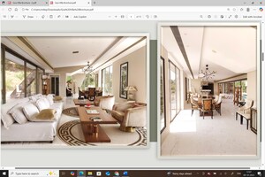 Living Room in 5 BHK Villa at Siridao – for Sale