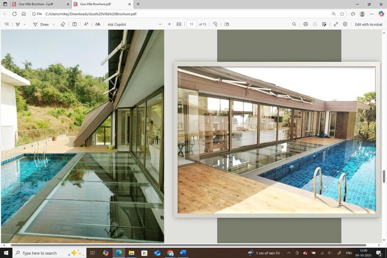 Swimming Pool, siridao 5 Bedroom 5382 Sq.Ft. Villa In Siridao Goa 9288046