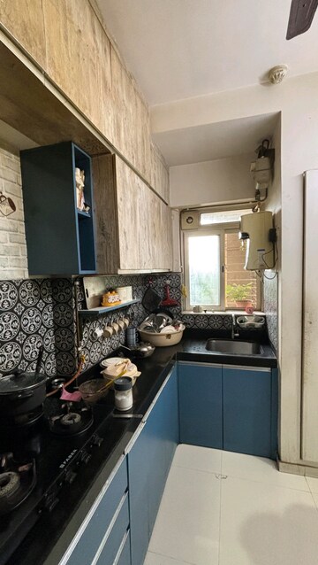 Kitchen in 2 BHK Apartment at Lodha Amara, Kolshet Road – for Rent