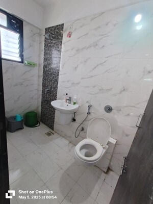 Bathroom in 2 BHK Apartment at Shubhlaksh Residency, Wakad – for Rent