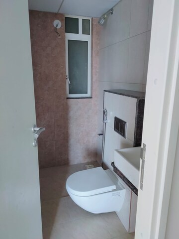 Bathroom in 3 BHK Apartment at Godrej Green Vistas, Mahalunge – for Rent