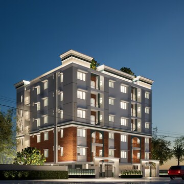 3 BHK Apartment – Exterior View View at Saligramam - for Sale