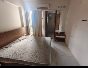 Master Bedroom in 4 BHK Apartment at Bodakdev – for Rent