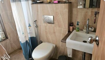 Bathroom in 2 BHK Apartment at Lodha Amara, Kolshet Road – for Rent