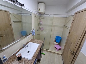 Bathroom in 4 BHK Apartment at DLF New Town Heights I, Sector 90 – for Sale