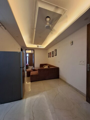 Living Room in 1 BHK Builder Floor at Saket – for Rent