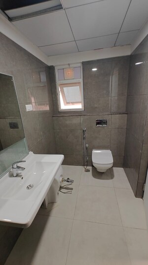 Bathroom in 3 BHK Apartment at Aparna Sarovar Zicon, Nallagandla – for Rent