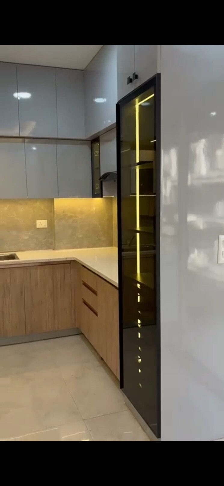 Kitchen, signature-global-city 2 Bedroom 1100 Sq.Ft. Builder Floor In Sector 37d Gurgaon 9288279