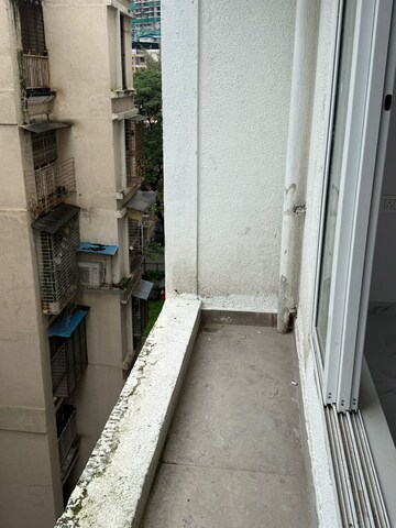 Balcony in 1 BHK Apartment at Arya Vakratunda CHS, Naupada – for Rent