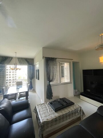 Living Room in 3 BHK Apartment at Nyati Eternity 2 CHS, Undri – for Rent