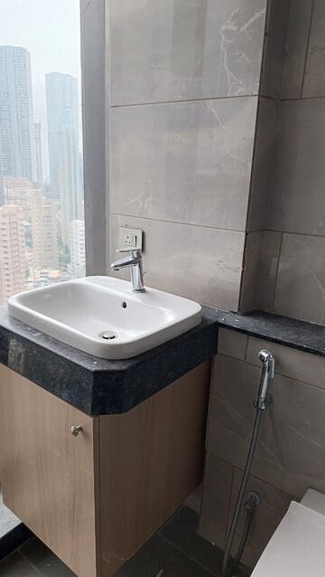 Bathroom in 4 BHK Apartment at Rustomjee Crown, Prabhadevi – for Rent