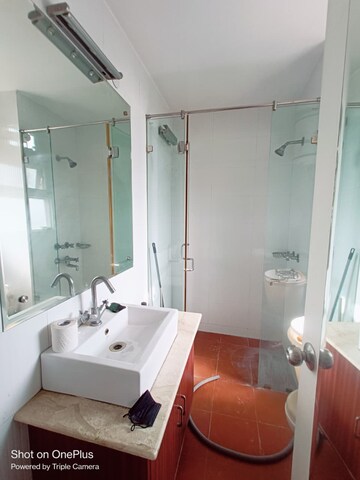 Bathroom in 1 BHK Apartment at Ansal Sushant Estate, Sector 52 – for Rent