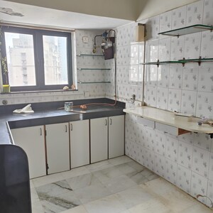 Kitchen in 3 BHK Apartment at Chaitanya Tower, Prabhadevi – for Rent