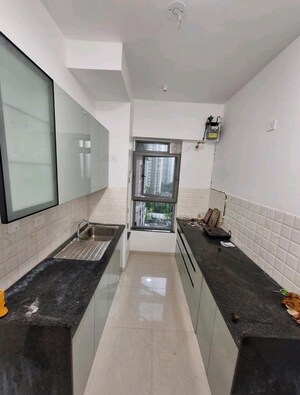 Kitchen in 3 BHK Apartment at Kalpataru Immensa, Kolshet Road – for Rent