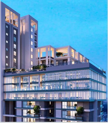 3 BHK Apartment – Exterior View View at Vian Mrida, Kollur - for Sale