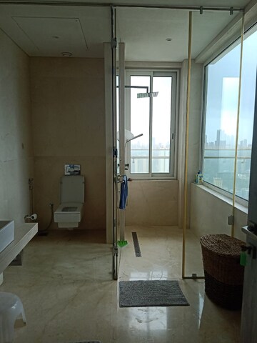 Bathroom in 5 BHK Apartment at Avighna One Avighna Park, Lower Parel – for Rent