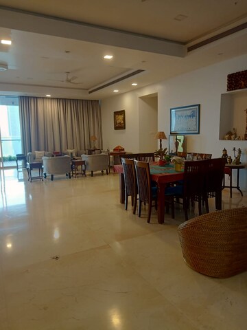 Living Room in 5 BHK Apartment at Avighna One Avighna Park, Lower Parel – for Rent