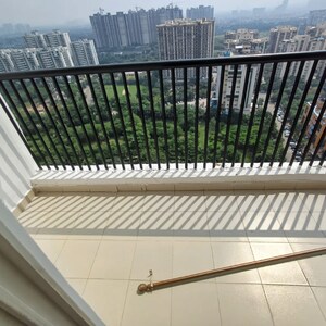 Balcony in 3 BHK Apartment at Amrapali Platinum, Sector 119 – for Sale