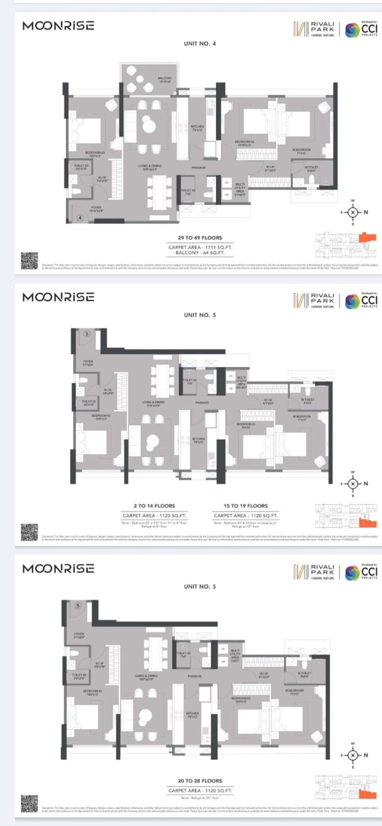 Floor Plan, cci-rivali-park 2 Bedroom 640 Sq.Ft. Apartment In Borivali East Mumbai 9288228