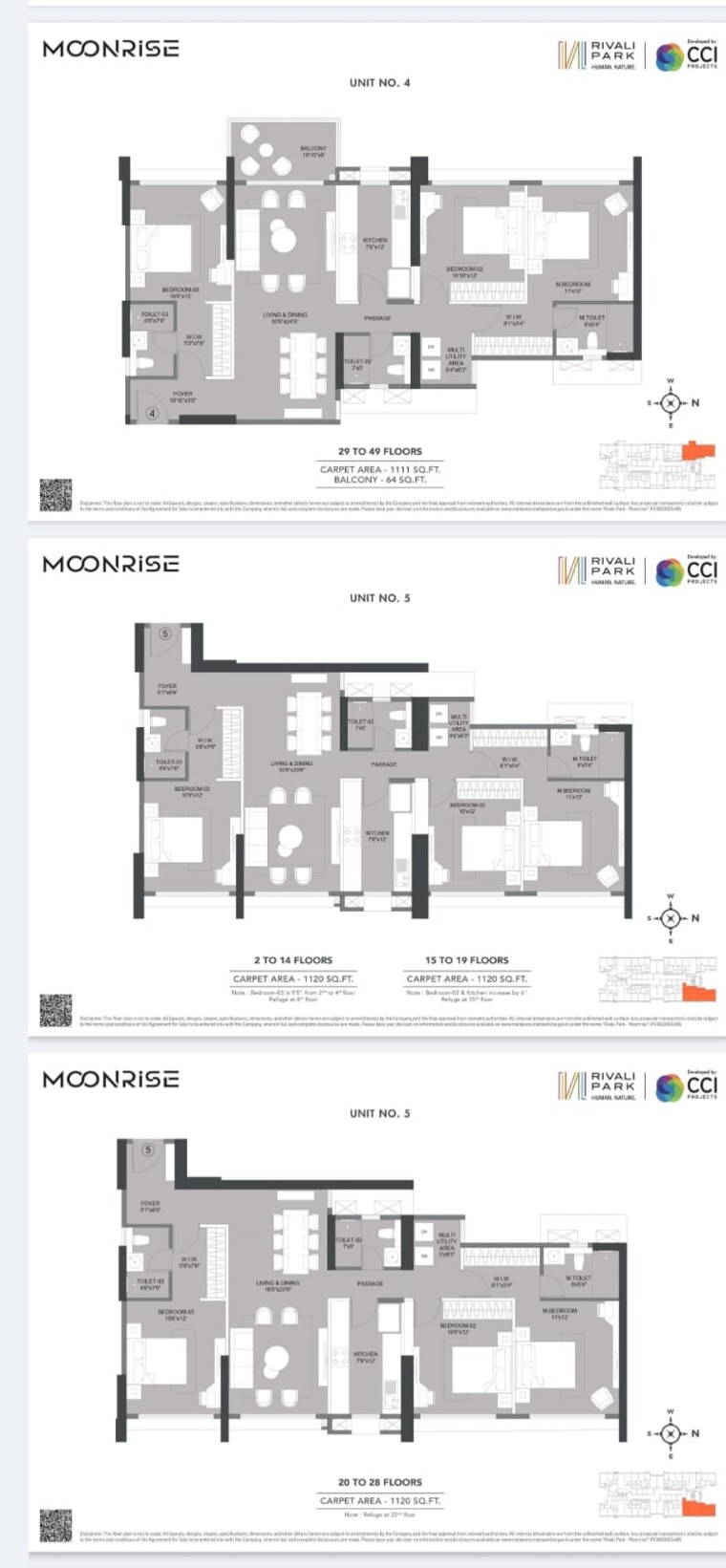 Floor Plan, cci-rivali-park 2 Bedroom 640 Sq.Ft. Apartment In Borivali East Mumbai 9288228
