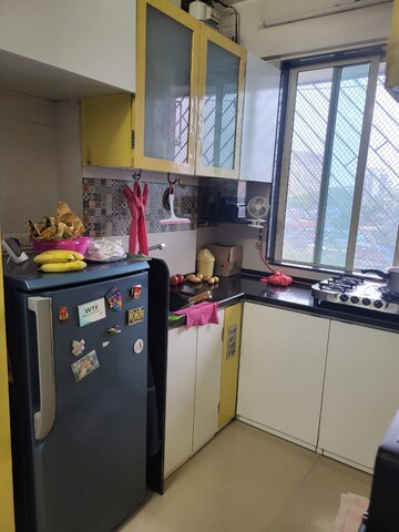 Kitchen in 1 BHK Apartment at Gurunam Guru Niwas, Andheri East – for Rent