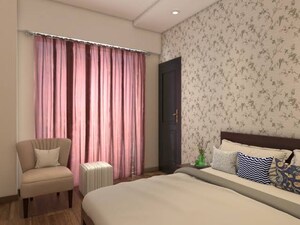 Bedroom in 4 BHK Apartment at ABA Cleo County, Sector 121 – for Rent