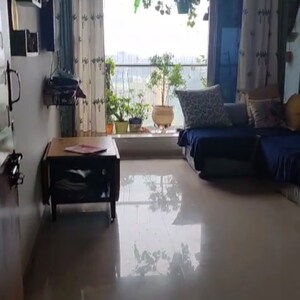 Living Room in 2 BHK Apartment at Dosti Belleza, Mint Colony – for Rent