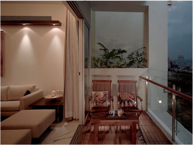 Living Room, dharti-kailash-tower 2 Bedroom 1020 Sq.Ft. Apartment In Kamothe Navi Mumbai 9288423