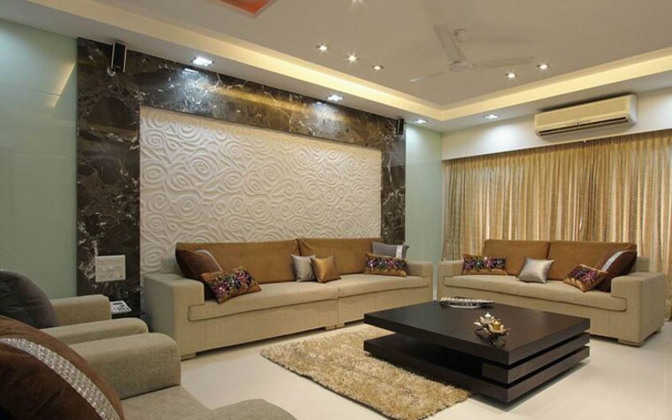 Living Room, dharti-kailash-tower 2 Bedroom 1020 Sq.Ft. Apartment In Kamothe Navi Mumbai 9288423