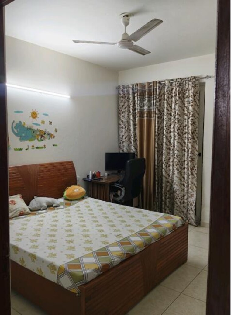 Bedroom, sushma-chandigarh-grande 3 Bedroom 1845 Sq.Ft. Apartment In Lohgarh Zirakpur 9288469