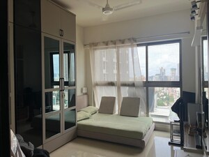 Living Room in 2 BHK Apartment at Rajesh Raj Infinia, Malad West – for Rent