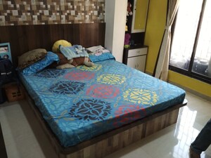 Bedroom in 2 BHK Apartment at Rajesh Residency, Kamothe – for Sale