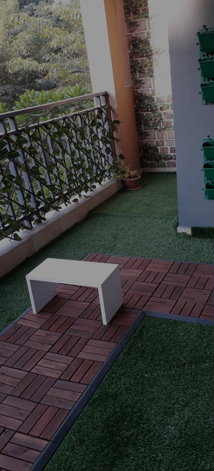 Balcony, aparna-hillpark-gardenia 3 Bedroom 1800 Sq.Ft. Apartment In Chanda Nagar Hyderabad 9288499