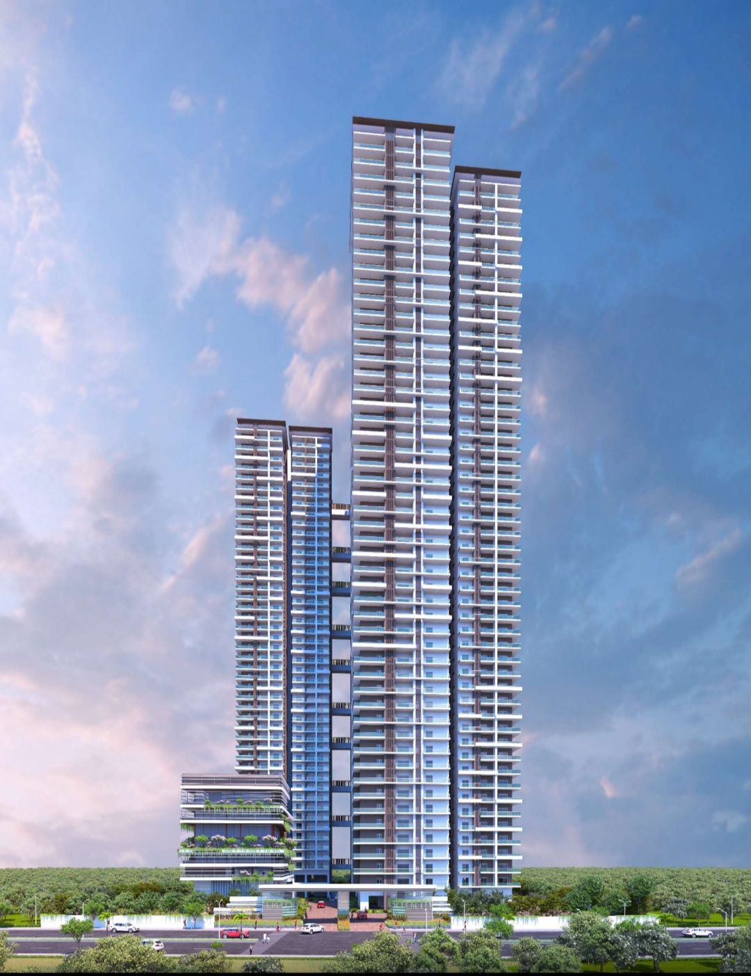 3 BHK + Pooja Room Apartment For Sale in Hallmark Altus