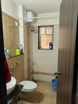 Bathroom in 2 BHK Apartment at Brahma Realty Skycity, Dhanori – for Sale