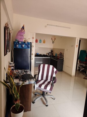 Living Room in 2 BHK Apartment at Brahma Realty Skycity, Dhanori – for Sale
