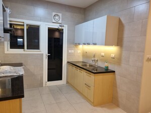 Kitchen in 3 BHK Apartment at Sobha Windsor, Whitefield – for Rent