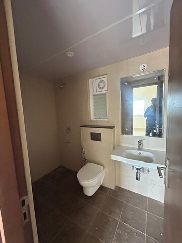 Bathroom in 2 BHK Apartment at Adarsh Greens, Kogilu – for Rent