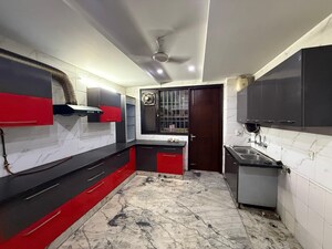 Kitchen in 4 BHK Builder Floor at Kalkaji – for Rent