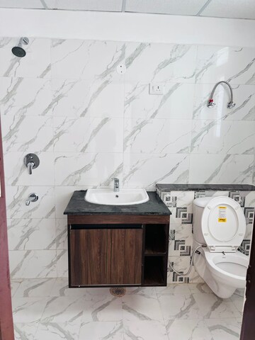 Bathroom in 3 BHK Apartment at Vip Road – for Sale