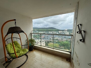 Balcony in 3 BHK Apartment at DB Woods, Goregaon East – for Rent