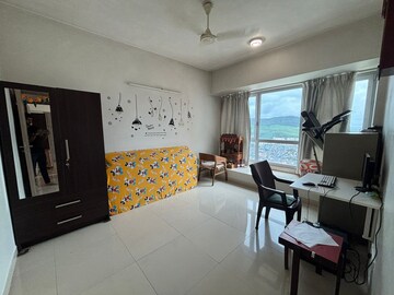Living Room in 3 BHK Apartment at DB Woods, Goregaon East – for Rent