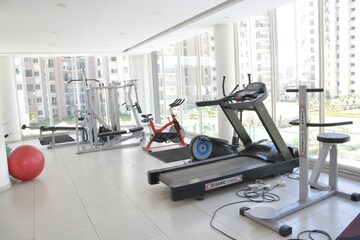 Gym in 3 BHK Apartment at Motiaz Royal Citi, Ambala Highway – for Rent